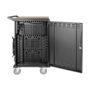 Eaton Tripp Lite 36-Device AC Charging Cart with Locking Steel Enclosure and Schuko Input, 230V (CSCXS36AC)