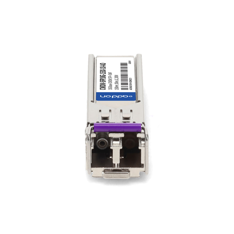 AddOn Cisco® CWDM-SFP10G-1330-10 Compatible TAA 10GBase-CWDM SFP+ Transceiver (SMF, 1330nm, 10km, LC, DOM)