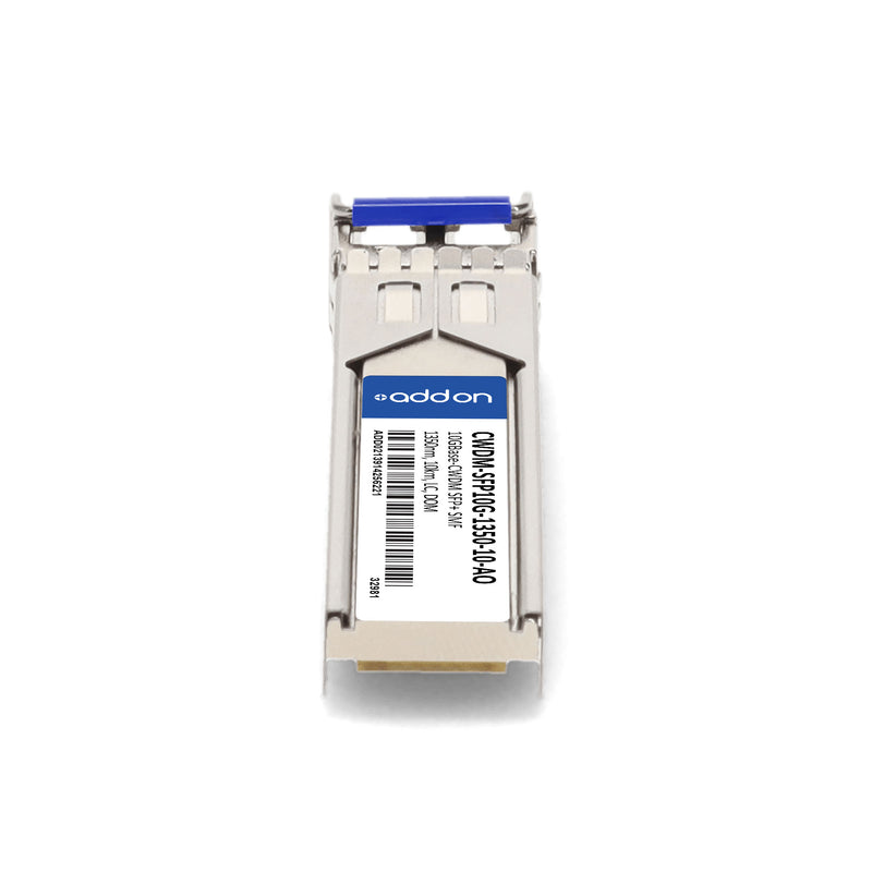 AddOn Cisco® CWDM-SFP10G-1350-10 Compatible TAA 10GBase-CWDM SFP+ Transceiver (SMF, 1350nm, 10km, LC, DOM)