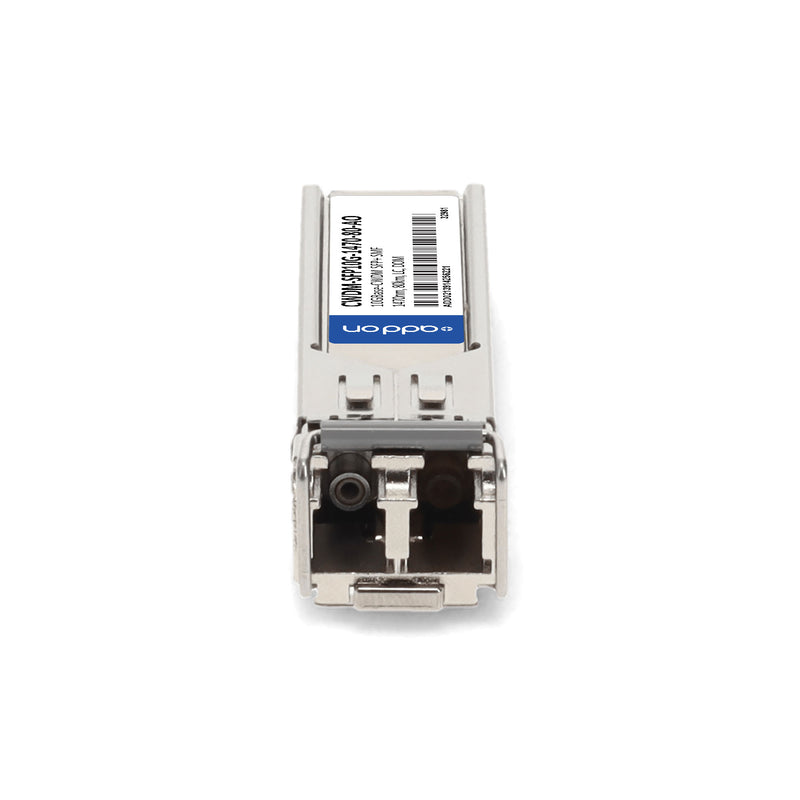AddOn Cisco® CWDM-SFP10G-1470-80 Compatible TAA 10GBase-CWDM SFP+ Transceiver (SMF, 1470nm, 80km, LC, DOM)