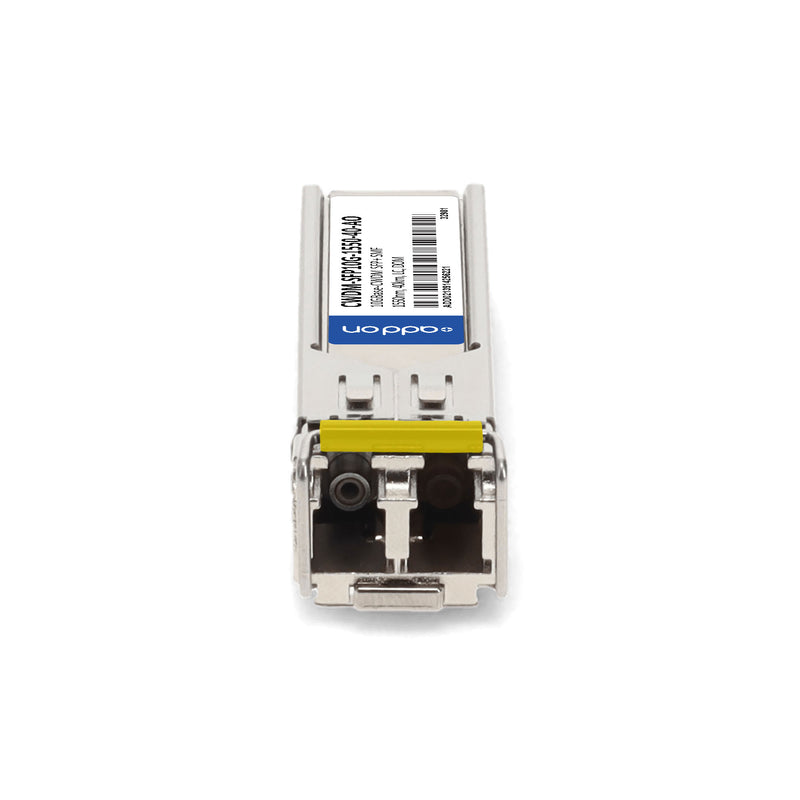 AddOn Cisco® CWDM-SFP10G-1550-40 Compatible TAA 10GBase-CWDM SFP+ Transceiver (SMF, 1550nm, 40km, LC, DOM)