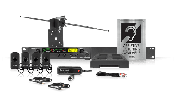 Listen LS-55-072-D iDSP Prime Level III Stationary RF System (72 MHz, Dante)