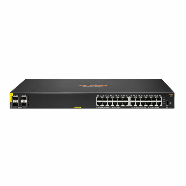 HPE Aruba Networking CX 6000 24G Class4 PoE 4SFP 370W Switch (R8N87A#ABA)