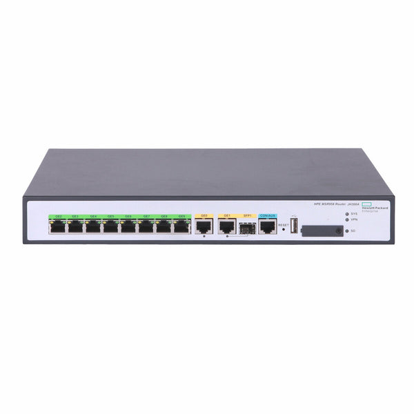 HPE FlexNetwork MSR2004-24 AC Router – 24-Port GigE, Modular, Rack-Mountable (JG734A#ABA)