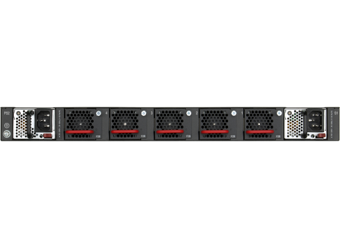 Edgecore AS5835-54X-O-48V-F 48-Port 10G SFP+ Data Center Switch with 6 x 100G QSFP28 Uplinks, Dual -48V DC Power, Front-to-Back Airflow