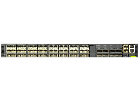 Edgecore AS7326-56X 48-Port 25G SFP28 + 8-Port 100G QSFP28 Data Center Switch (Back-to-Front Airflow, Dual AC PSUs)