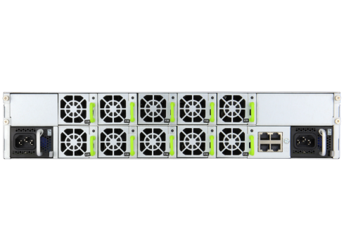 Edgecore Wedge100BF-65X – 65-Port 100GbE QSFP28 Switch – Bare-Metal, ONIE, Dual AC PSU (Port-to-Power Airflow, US)