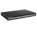 D-Link 52-Port Gigabit Smart Managed PoE+ Switch with 10G Uplinks (DGS-1520-52MP)