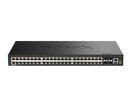 D-Link DGS-1530-52P 52-Port Gigabit Stackable Smart Managed PoE Switch with 10G Uplinks