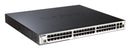 D-Link xStack 48-Port Gigabit Layer 3 Managed PoE+ Switch with 4 SFP Uplinks (DGS-3120-48PC/SI)