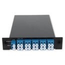 AddOn 8-Channel DWDM Mux/Demux (Duplex), ITU 100GHz Channels 21–28 with Express & Monitor Ports, LC UPC, 1U Rack Mount