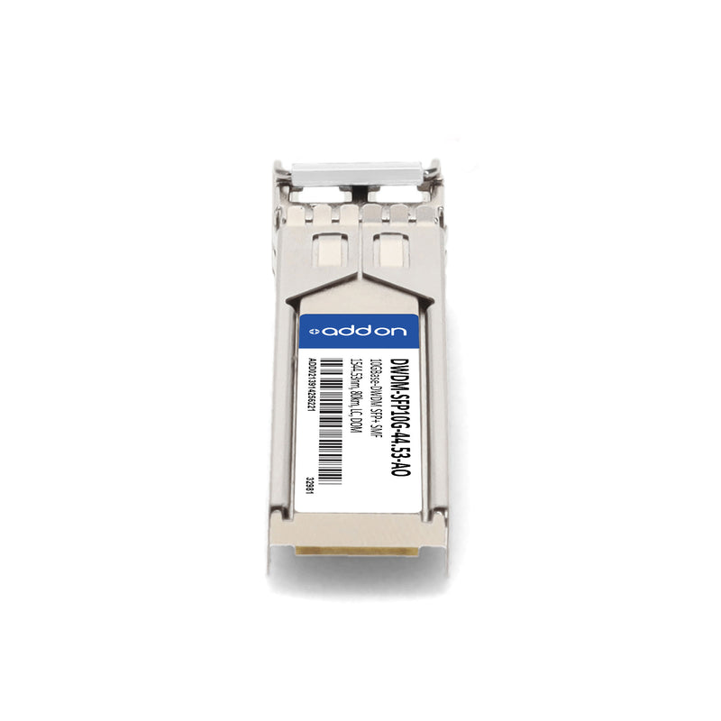 AddOn Cisco® Compatible DWDM-SFP10G-44.53 10GBase-DWDM SFP+ Transceiver (1544.53nm, 80km, LC, DOM, TAA)