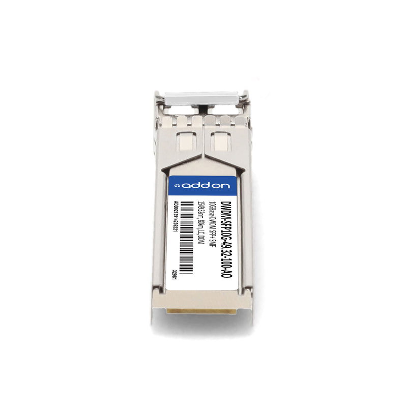 AddOn Cisco® DWDM-SFP10G-49.32 Compatible TAA 10GBase-DWDM SFP+ Transceiver (C-Band Channel DW35, 1549.32nm, 100km, SMF, LC, DOM)