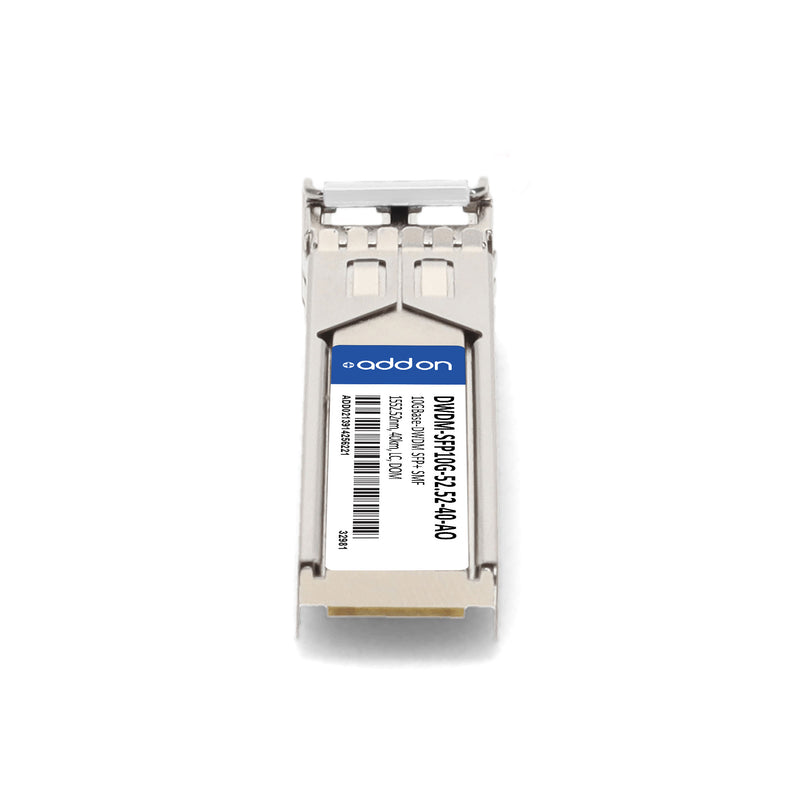 AddOn Cisco® DWDM-SFP10G-52.52 Compatible TAA 10GBase-DWDM SFP+ Transceiver 1552.52nm 40km LC DOM