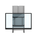 AVTEQ DynamiQ™ 650 Height-Adjustable Display Wall Mount – 148–279 lb Load Range (AVT-BB650-130)