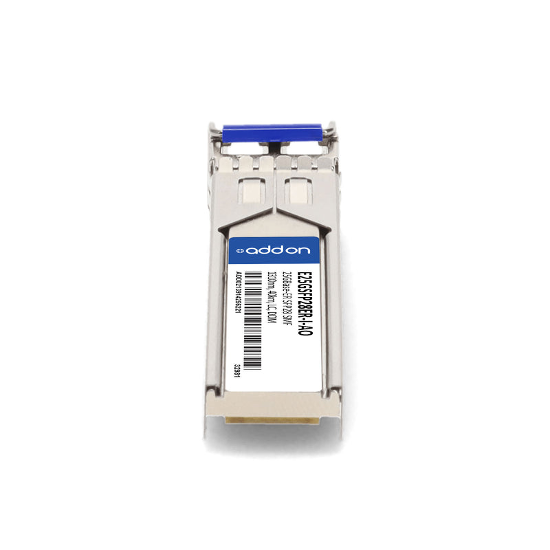 AddOn Intel® E25GSFP28ER-I Compatible TAA 25GBase-ER SFP28 Transceiver (SMF, 1310nm, 40km, LC, DOM, -40 to 85 °C)