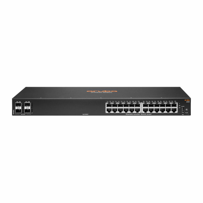 HPE Aruba Networking CX 6000 24G 4SFP Switch (R8N88A