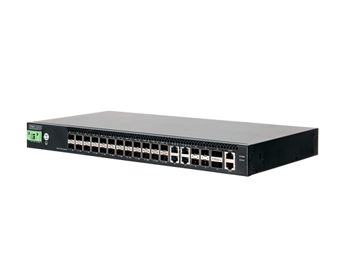 Edgecore ECS4530-54CSFP-DC-I L2+/L3 Lite Gigabit Ethernet Fiber Switch – 24 CSFP Ports, 4 10G SFP+ & 2 20G QSFP+ Uplinks, DC Power