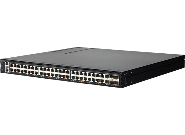 Edgecore ECS4650-54P L3 Gigabit Ethernet PoE Switch (48× RJ-45 + 6× SFP28)
