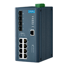 8FE+4SFP WITH POE WIDE TEMP ADVANTECH (B+B SMARTWORX)