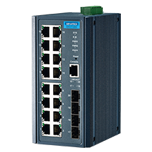 MANAGED ETHERNET SWITCH 16PORT ADVANTECH (B+B SMARTWORX)