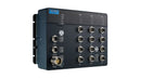 Advantech EN50155 12-Port Gigabit Managed Industrial Ethernet Switch (EKI-9512G-4GMX-AE)