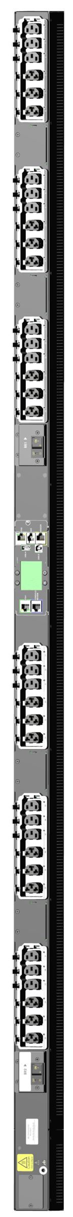 Server Technology PRO3X C3W36RL-0AJE2MT4 36-Outlet Switched PDU with RamLock & HDOT Cx Outlets