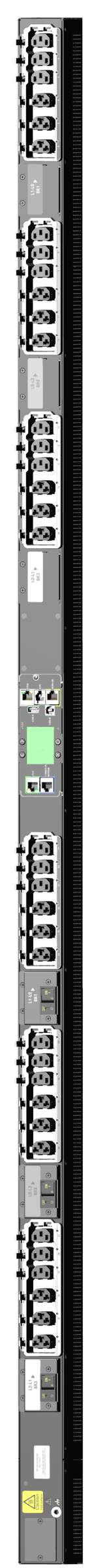 Server Technology PRO3X C3WG36RL-DQJE2MT2/C 36-Outlets Switched POPS PDU