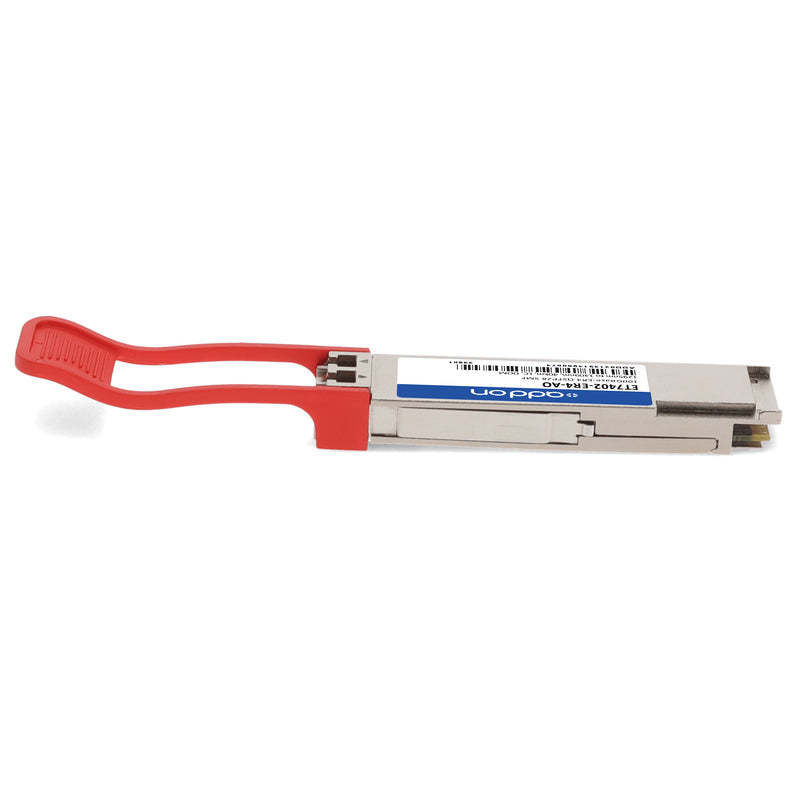AddOn Edge-corE® ET7402-ER4 Compatible TAA 100GBase-ER4 QSFP28 Transceiver (SMF, 1295nm–1309nm, 40km, LC, DOM)