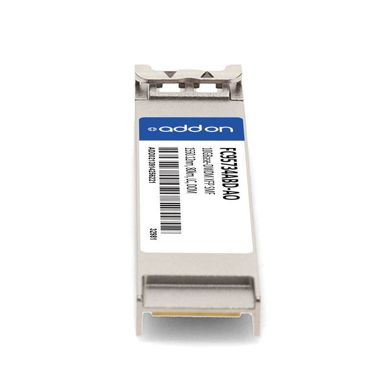 Fujitsu® FC95734ABD Compatible TAA 10GBase-DWDM XFP Transceiver (1550.12nm, 80km, LC, DOM)