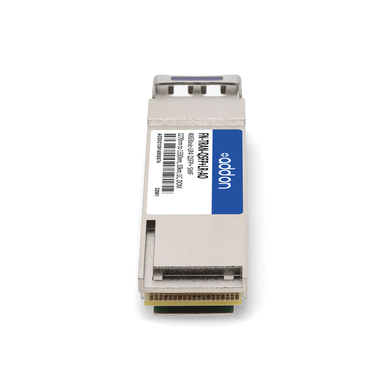 AddOn Fortinet® FN-TRAN-QSFP+LR Compatible TAA 40GBase-LR4 QSFP+ Transceiver (SMF, 1270nm–1330nm, 10km, LC, DOM)