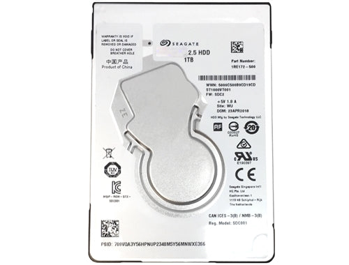 Seagate Video 2.5 ST1000VT001 1TB 2.5" Internal Hard Drive – SATA 6Gb/s – SMR – 50-Pack