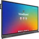 ViewSonic IFP7553-ED-M 75" 4K ViewBoard Interactive Flat Panel Display with Android 14 EDLA, TAA Compliant