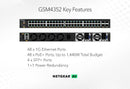 NETGEAR M4350-48G4XF 52-Port Managed Switch (GSM4352-100NES)