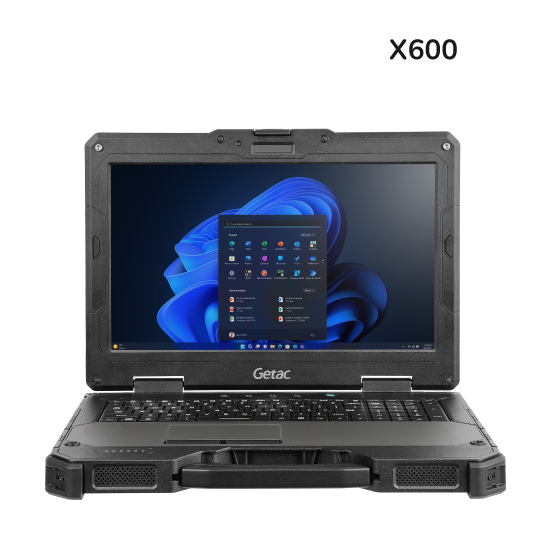 Getac X600 Fully Rugged 15.6 Inch Windows Os Laptop With 3Yr Bumper To Bumper Warranty
