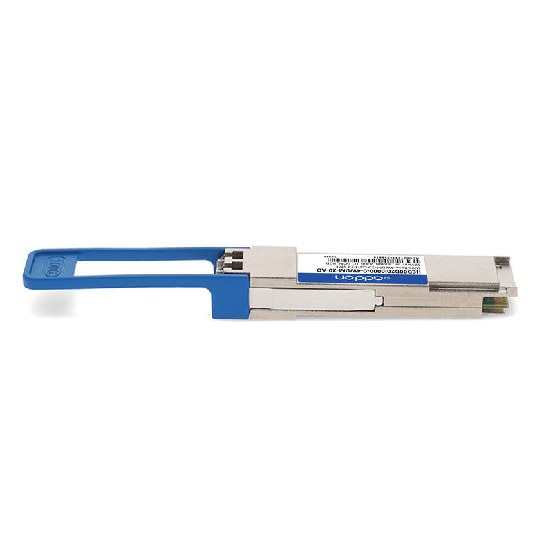 AddOn Fujitsu® HCD00D20I0000-0-4WDM-20 Compatible TAA 100GBase-4WDM-20 QSFP28 Transceiver (SMF, 1295nm to 1309nm, 20km, LC, DOM, -40 to 85°C)