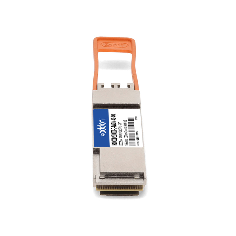 AddOn Fujitsu® HCD00D20I0000-0-4WDM-40 Compatible TAA 100GBase-4WDM-40 QSFP28 Transceiver (SMF, 1295nm to 1309nm, 40km, LC, DOM, -40 to 85°C)