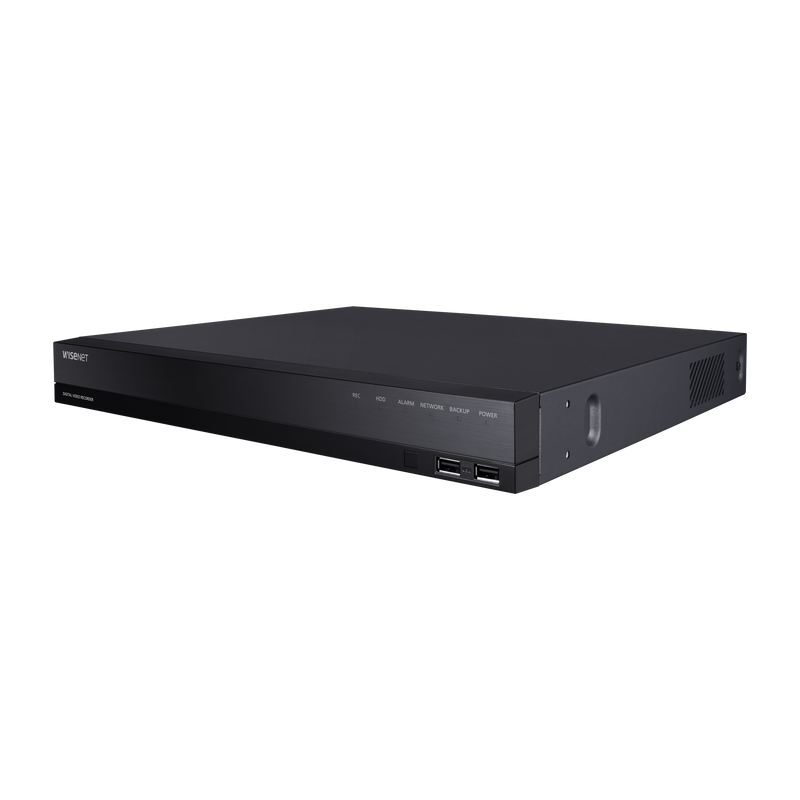 Wisenet HRX-435 4-Channel Pentabrid DVR – 12TB HDD