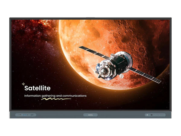 Benq 75In Black 3840X2160 Interactive