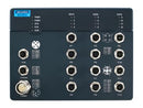 Advantech EN 50155 Railway-Grade 12-Port IP67 Managed Ethernet Switch (EKI-9512E-4GMX-AE)