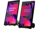 Clear Digital Evo Roll 43" Portrait Mobile Digital Signage with Battery + TAF