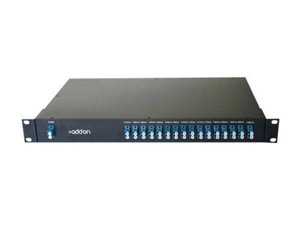 AddOn 16 Channel CWDM MUX/DEMUX 19in Rack Mount with LC Connector