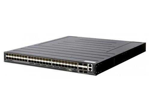 Edgecore AS5912-54X – 48-Port 10G SFP+ Switch with 6x100G QSFP28 Uplinks, Dual 48V DC PSUs, Power-to-Port Airflow