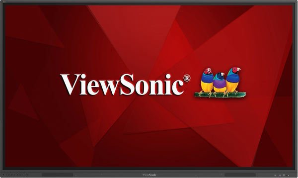 ViewSonic IFP75G1-PC-W 75" 4K Interactive Display Windows Soft Bundle with VPCF5-W55-G1