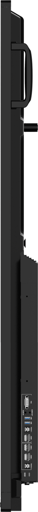 ViewSonic IFP86G1-PC-W 86 Inch 4K ViewBoard Interactive Display with Slot-in PC, BYOD Connectivity, and 65W USB-C Power Delivery