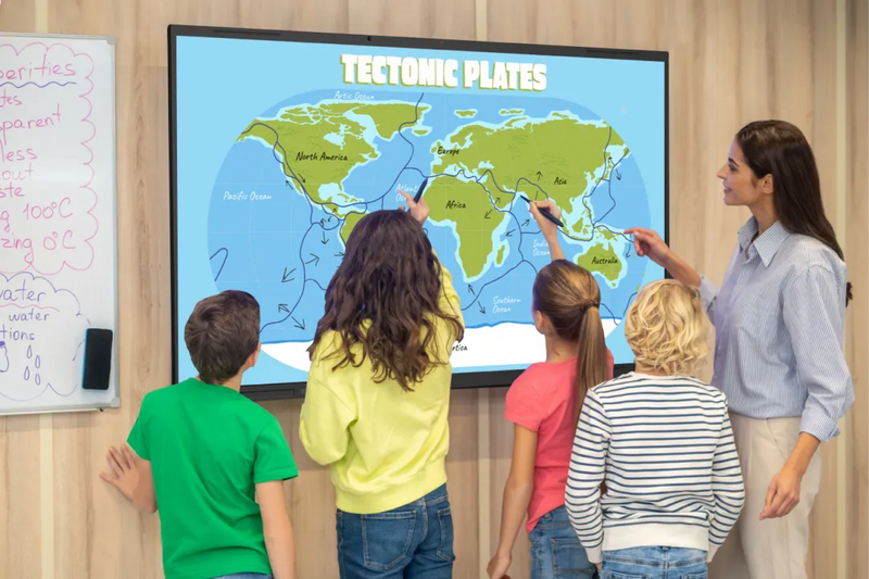 Clevertouch IMPACT Lux 65" display with 50 touch points