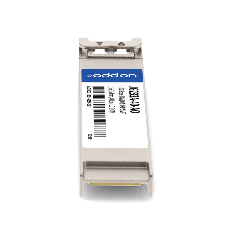 AddOn HP® JG233A Compatible TAA 10GBase-DWDM XFP Transceiver 100GHz (SMF, 1560.61nm, 40km, LC, DOM)