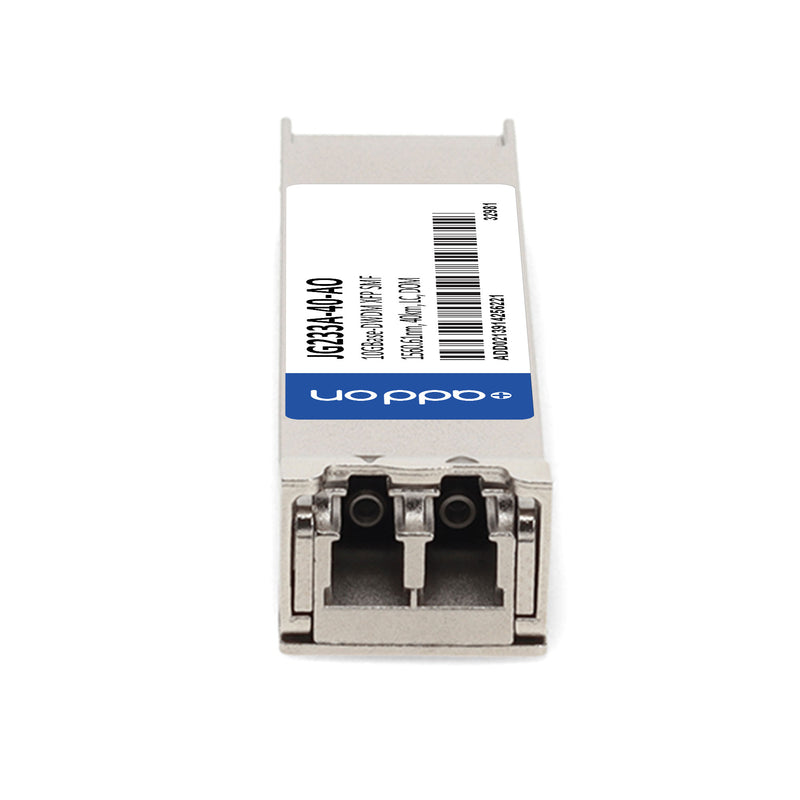 AddOn HP® JG233A Compatible TAA 10GBase-DWDM XFP Transceiver 100GHz (SMF, 1560.61nm, 40km, LC, DOM)
