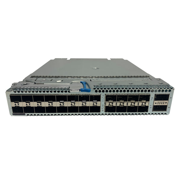 HPE 24-port SFP+ and 2-port QSFP+ Expansion Module (JH184A)