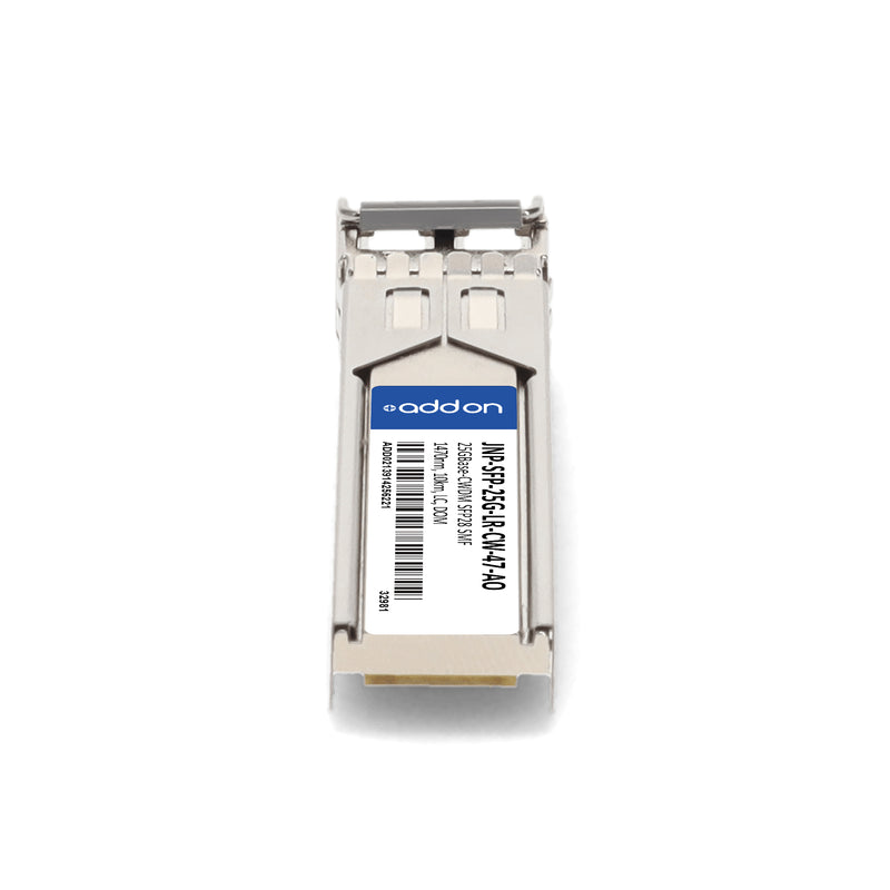 AddOn Juniper Networks® JNP-SFP-25G-LR-CW-47 Compatible TAA 25GBase-CWDM SFP28 Transceiver (SMF, 1470nm, 10km, LC, DOM)